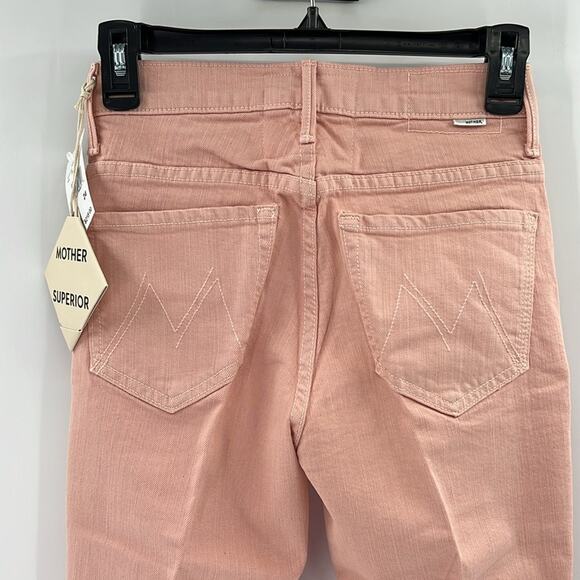 Mother Superior The Insider Hover Jeans - The Devil May Care (Peach Parfait)  24 - Picture 10 of 11